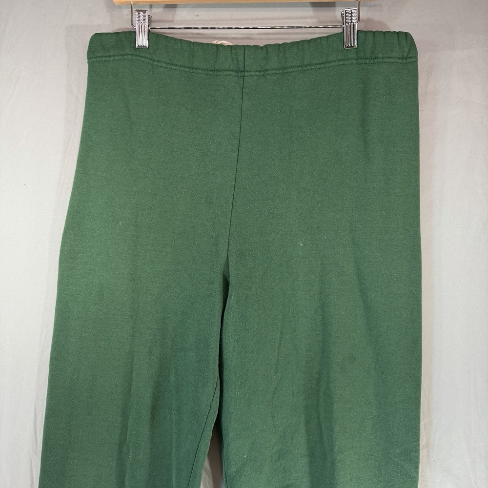 Vintage Russell Athletic Sweatpants Mens Large Forest Green Made In USA 90s